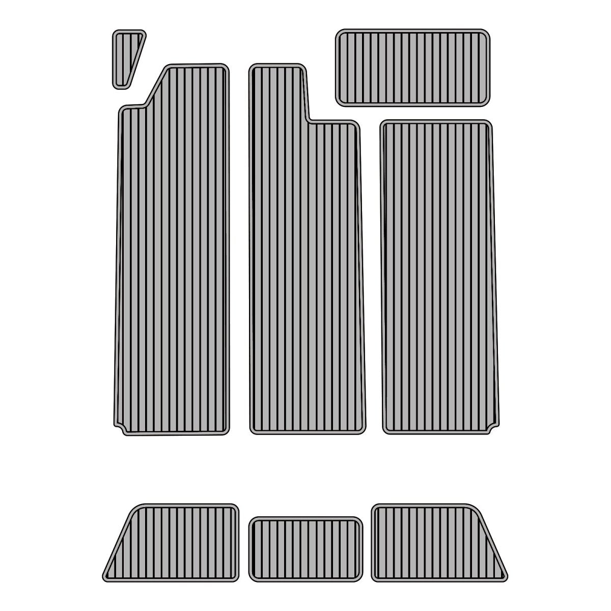 Fountain Lightning 38 2001 EVA Foam Boat Deck Mat Flooring Marine Decking Pad - HJDECK