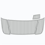 Four Winns H - 350 2016 EVA Foam Boat Deck Flooring Kits - HJDECK