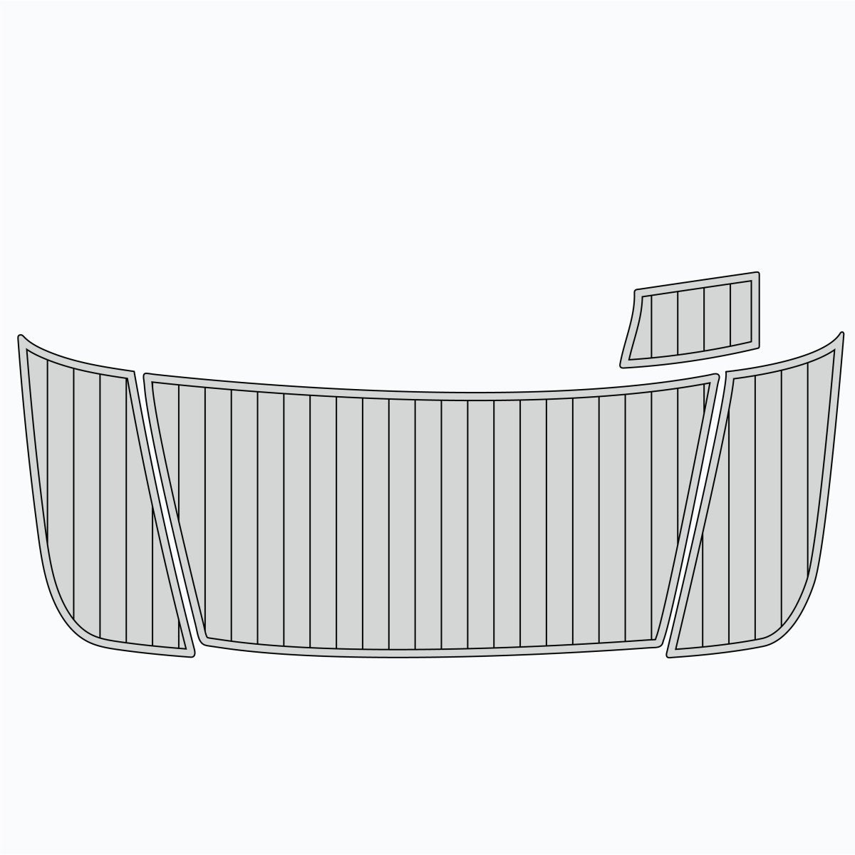 Four Winns H - 350 2016 EVA Foam Boat Deck Flooring Kits - HJDECK