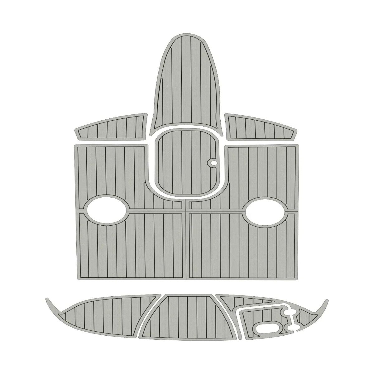 Four Winns H200 2005 - 2008 EVA Foam Boat Swim Deck Mat Flooring Marine Decking - HJDECK