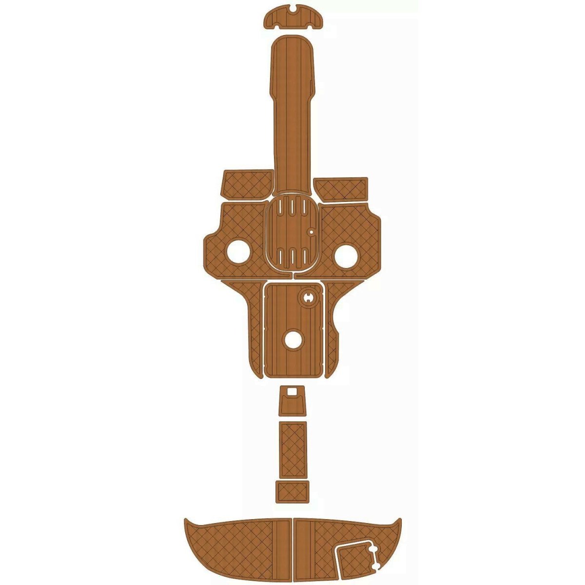 Four Winns Horizon 240 2011 EVA Foam Boat Flooring Swim Platform Cockpit Pad - HJDECK