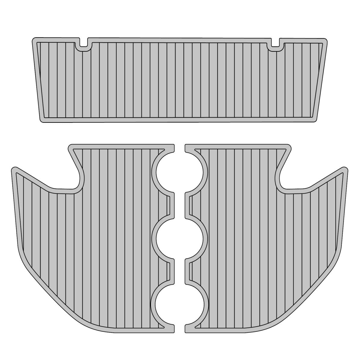 Gekko Bazooka Swim Step Pad Boat Deck Mats - HJDECK