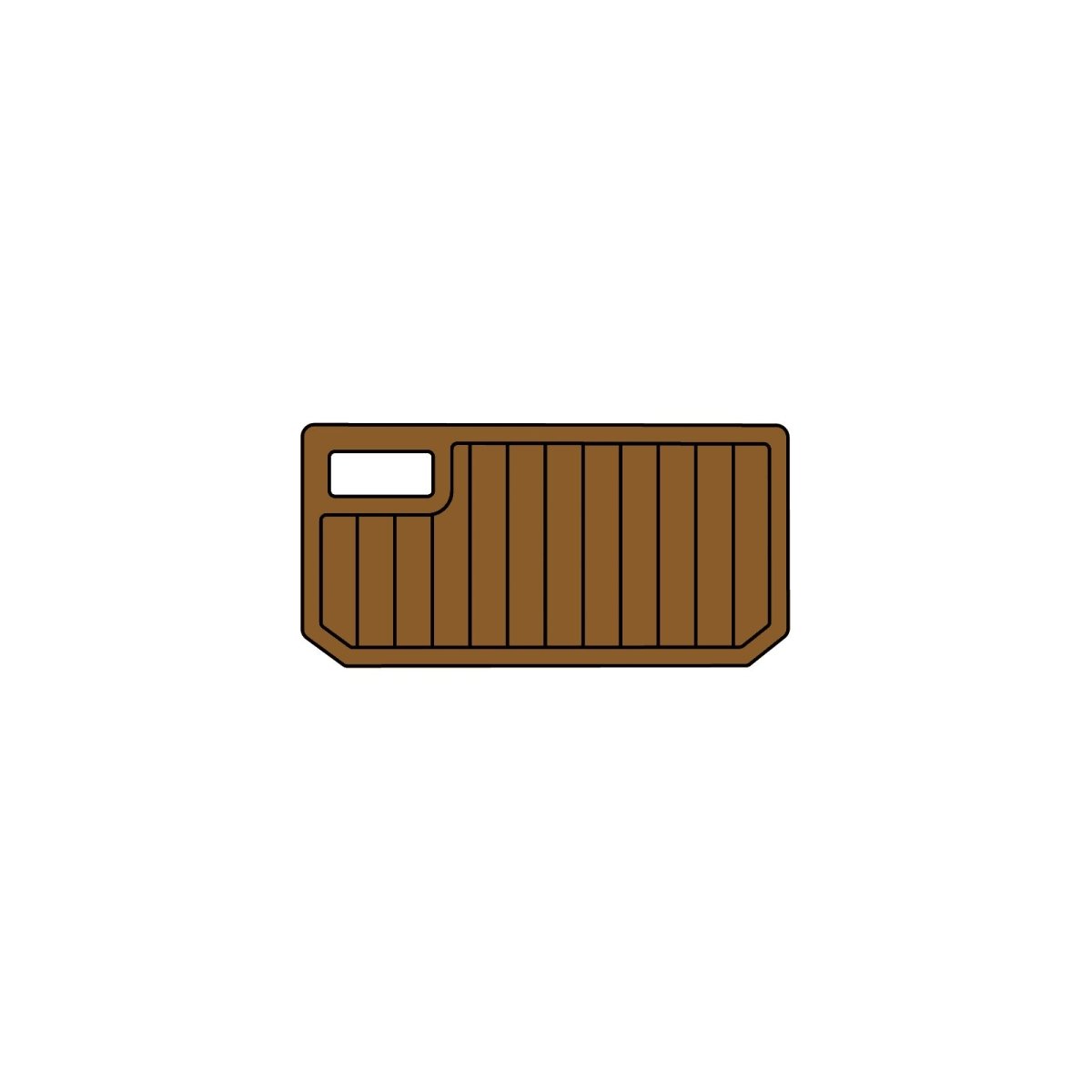 Grizzly 60 Version 1 Cooler Pad - HJDECK