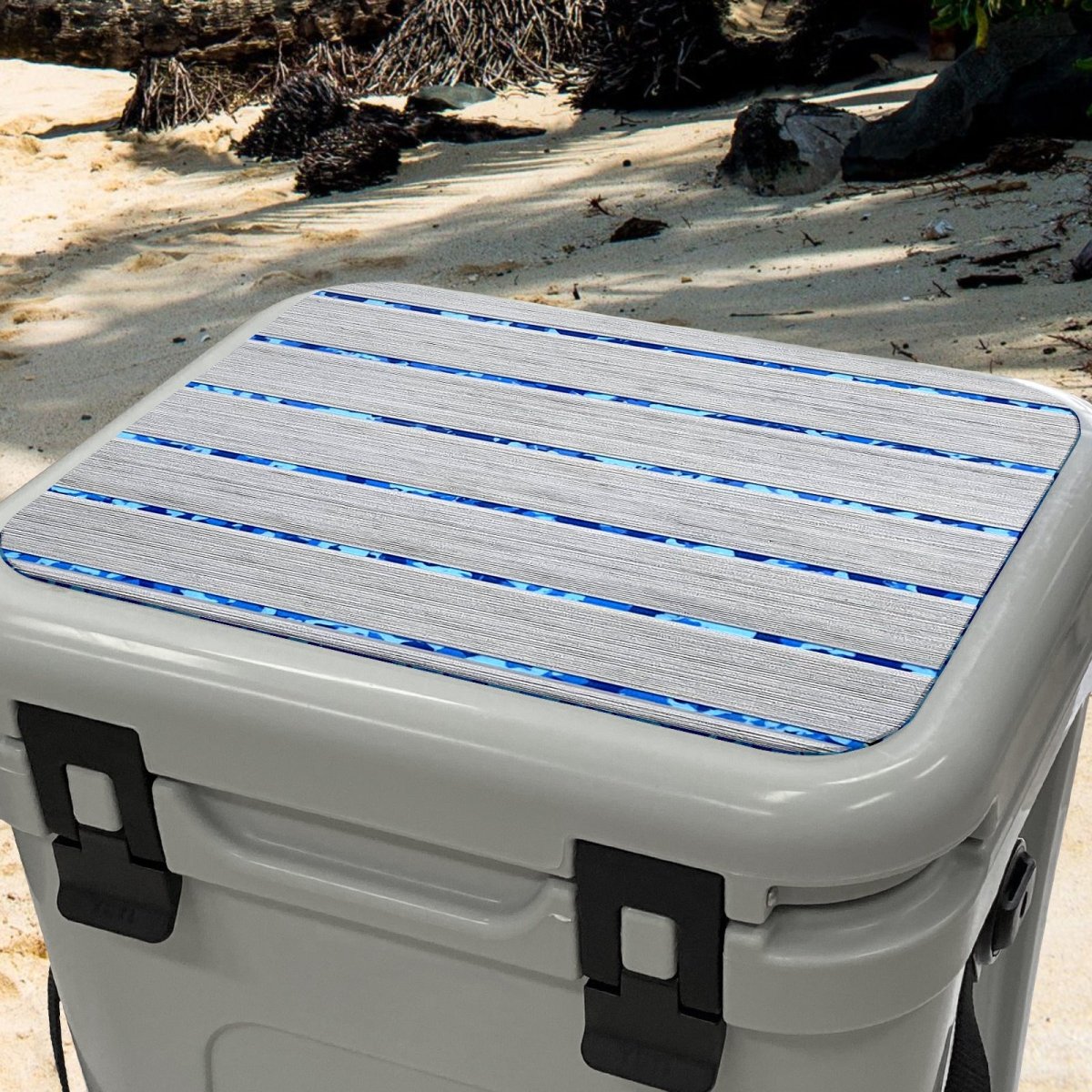 Hjdeck EVA Foam Boat Decking Faux Teak Marine Mat Self - Adhesive for RV Yacht Kayak - HJDECK