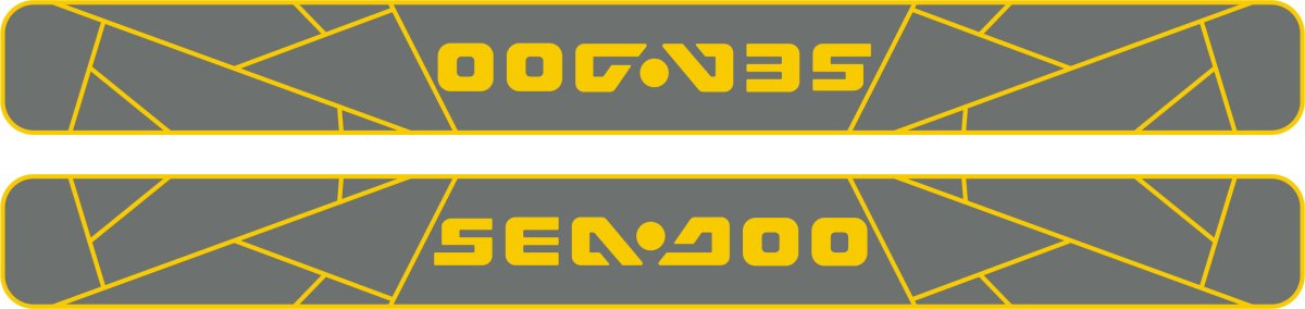 Hjdeck Gunnel Traction Pads For PWC Jet Ski - HJDECK