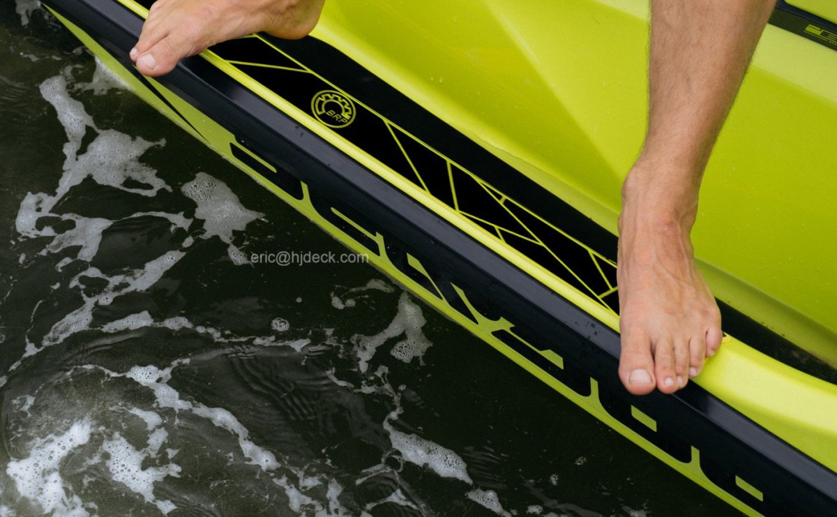 Hjdeck Gunnel Traction Pads For PWC Jet Ski - HJDECK