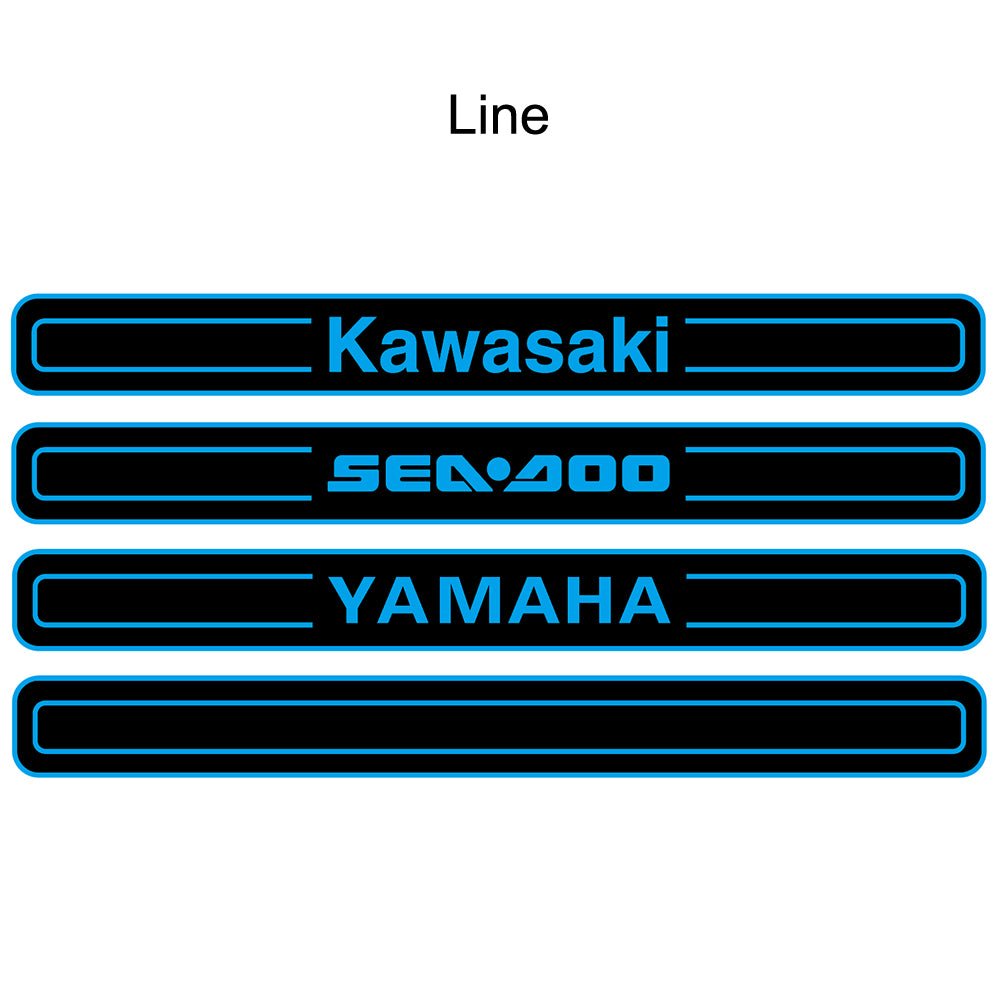 Hjdeck Gunnel Traction Pads For PWC Jet Ski - HJDECK