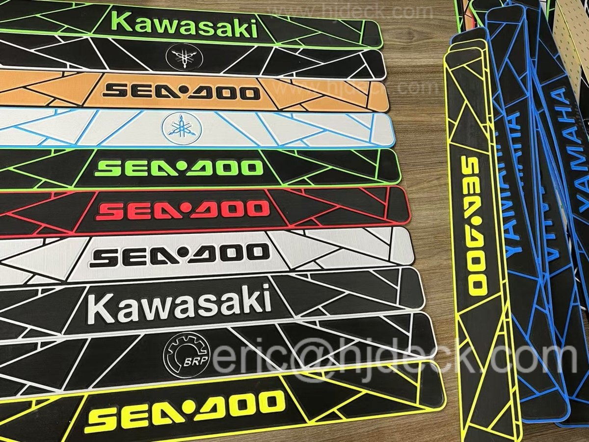 Hjdeck Gunnel Traction Pads For PWC Jet Ski - HJDECK