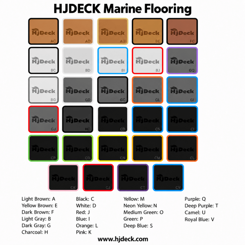 Hjdeck Gunnel Traction Pads For PWC Jet Ski - HJDECK