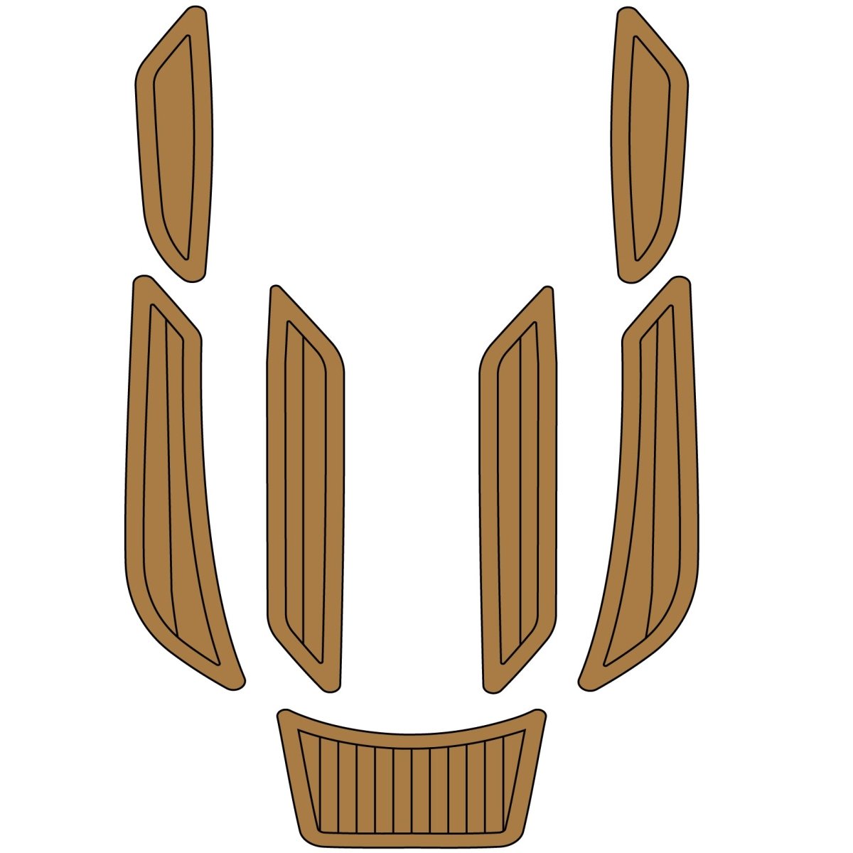 Honda 12 Jet Ski Traction Mats Custom EVA Foam Pad - HJDECK