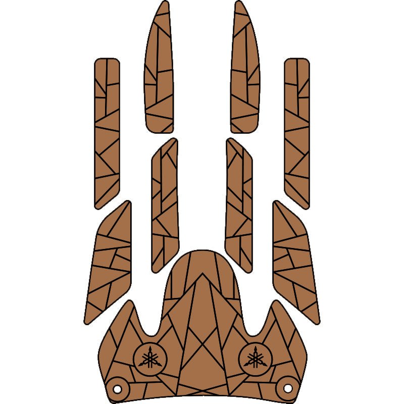 Jet Ski EVA Traction Mats for Yamaha GP1200R - Custom Designed - HJDECK