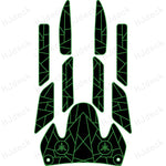 Jet Ski EVA Traction Mats for Yamaha GP1200R - Custom Designed - HJDECK