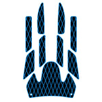 Jet Ski EVA Traction Mats for Yamaha GP1200R - Custom Designed - HJDECK