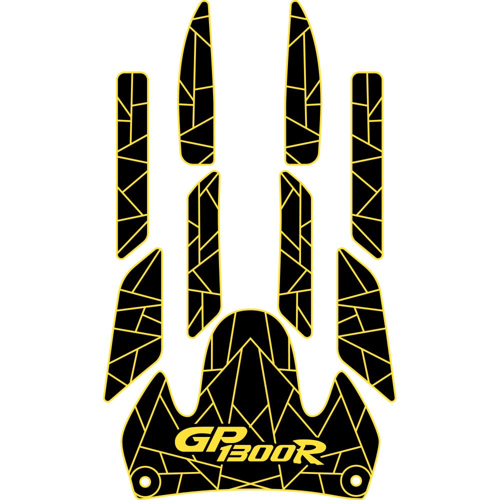 Jet Ski EVA Traction Mats for Yamaha GP1200R - Custom Designed - HJDECK