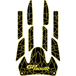 Jet Ski EVA Traction Mats for Yamaha GP1200R - Custom Designed - HJDECK