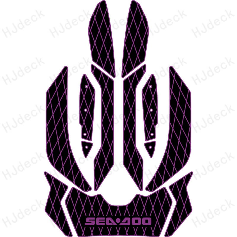 Jet Ski Traction Mats EVA Foam Flooring Kits for Sea Doo 2012-2016 RXP-X 260, 2012-2020 RXP-X 300, 2017-2019 GTR-X 230 - HJDECK