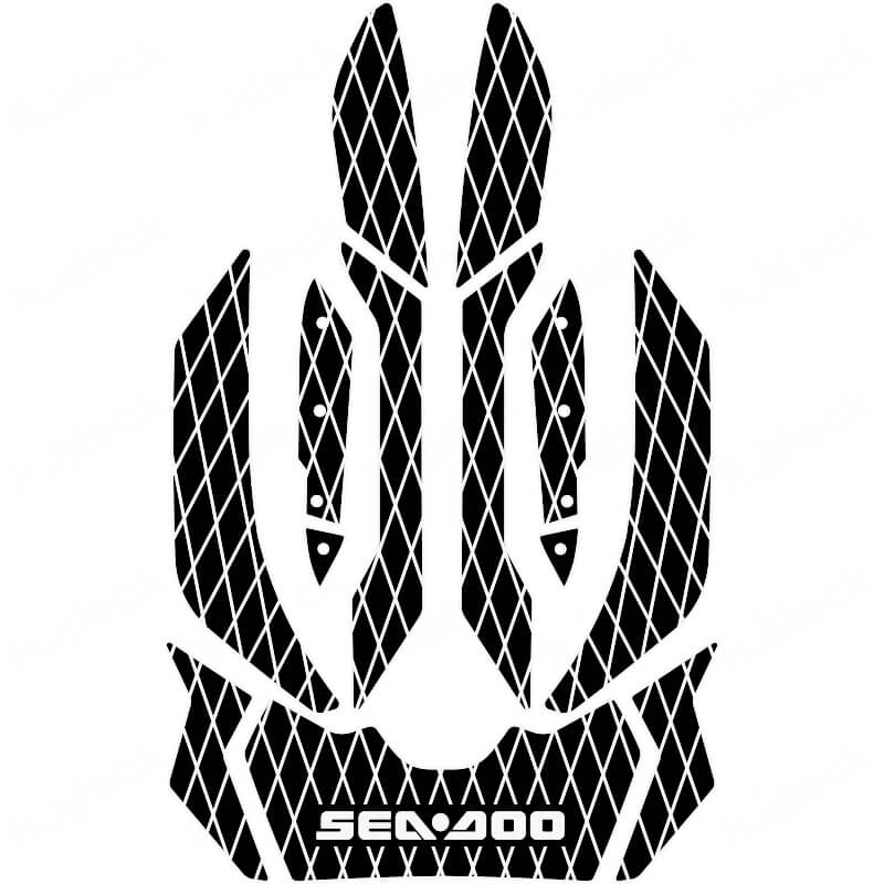 Jet Ski Traction Mats EVA Foam Flooring Kits for Sea Doo 2012-2016 RXP-X 260, 2012-2020 RXP-X 300, 2017-2019 GTR-X 230 - HJDECK