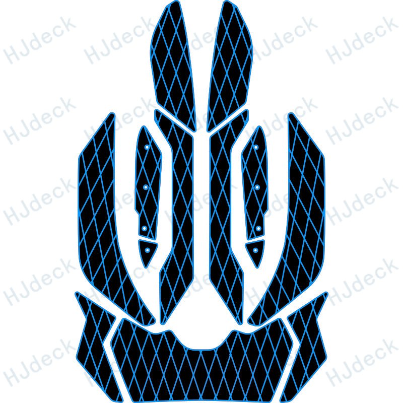 Jet Ski Traction Mats EVA Foam Flooring Kits for Sea Doo RXP GTR - HJDECK