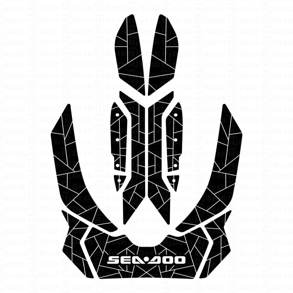 Jet Ski Traction Mats EVA Foam for 2012 - 2020 Sea Doo RXP GTR - HJDECK