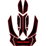 Jet Ski Traction Mats EVA Foam for 2012-2020 Sea Doo RXP GTR - HJDECK