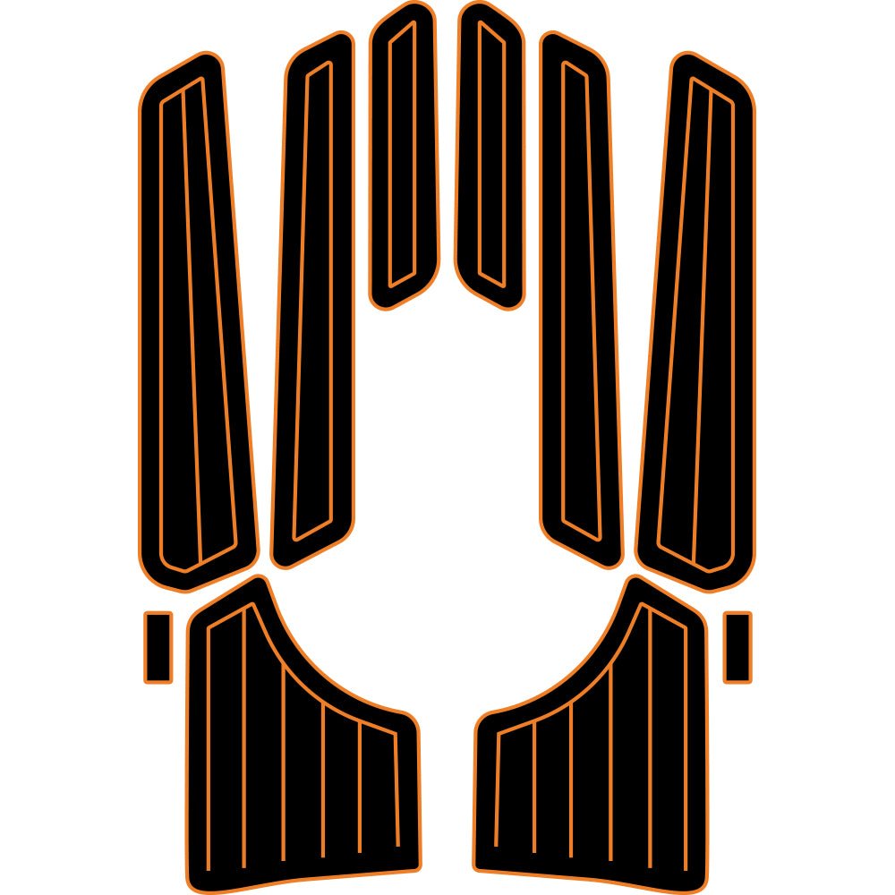 Jet Ski Traction Mats for XL 1200 LTD /XL 800 /XL 1200 /XLT 1200 /XLT 800 1999 - 05 - HJDECK