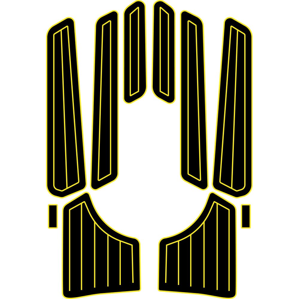 Jet Ski Traction Mats for XL 1200 LTD /XL 800 /XL 1200 /XLT 1200 /XLT 800 1999 - 05 - HJDECK