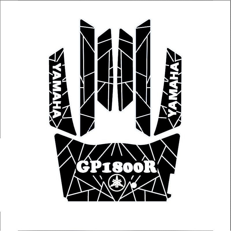 Jet Ski Traction Mats for Yamaha VX(2015 - 2017) Cruiser VXR GP1800(2017 - 2018) Custom Designed - HJDECK