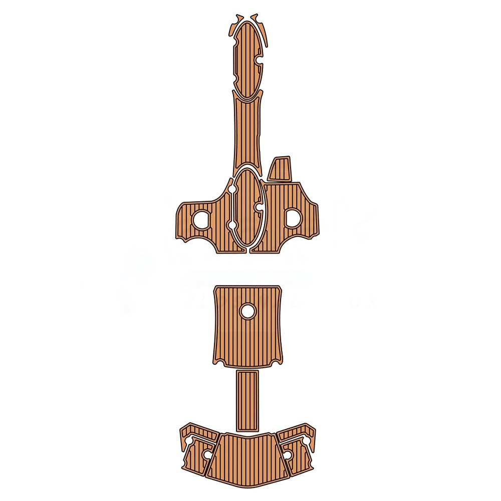 Larson LXI 292 Custom Swim Platform Cockpit Pad Boat Decking - HJDECK