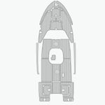 Mako 18 LTS 2013 Cockpit Pad EVA Foam Boat Deck Flooring - HJDECK