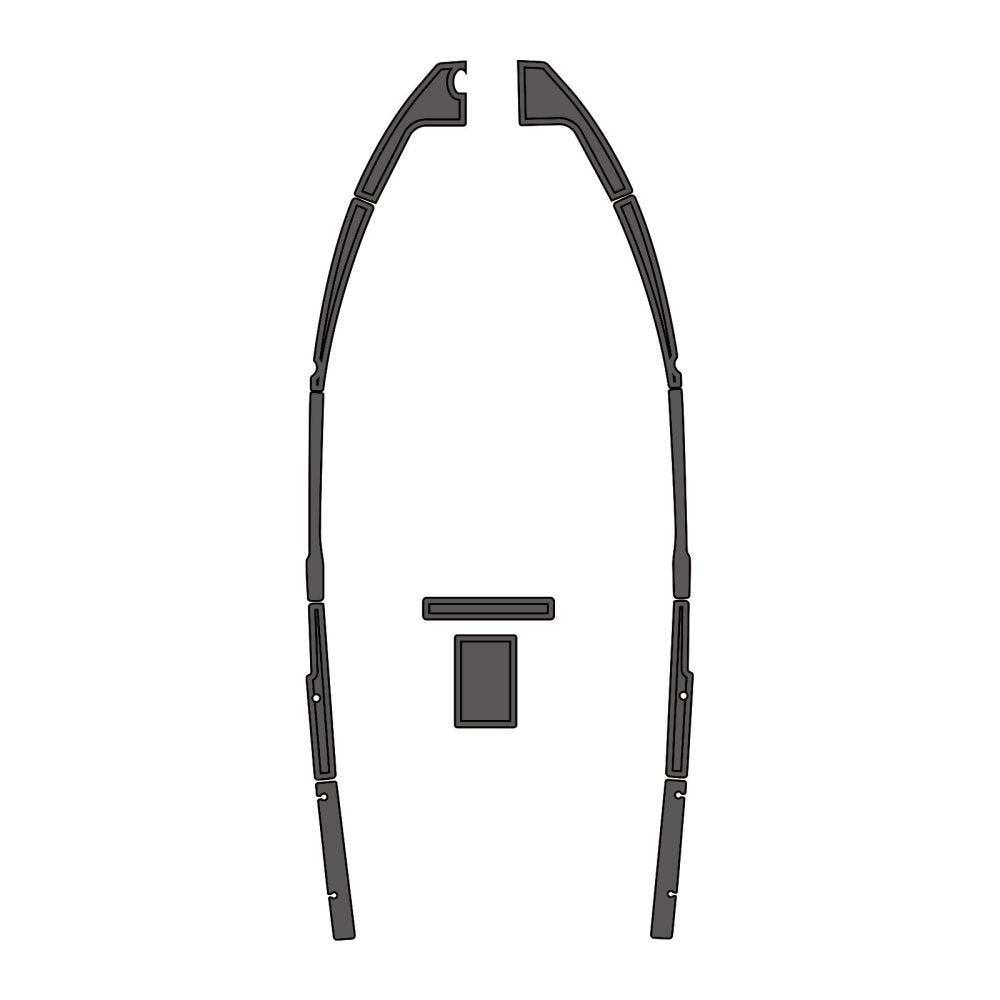 Mako 234 EVA Foam Precut Boat Flooring Kit - HJDECK