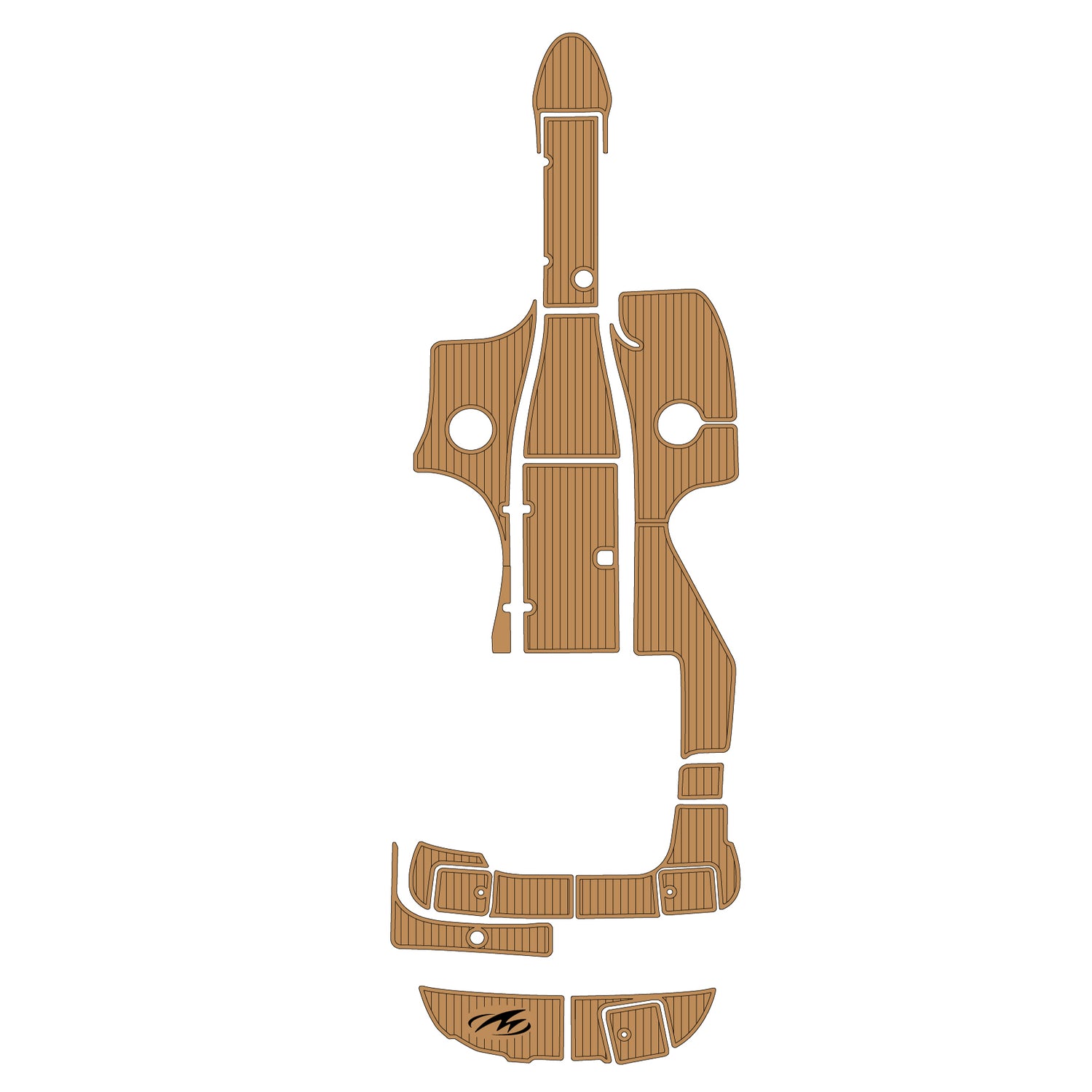 2005 Monterey Montura 248 LS BR EVA Foam Boat Deck Mat Flooring