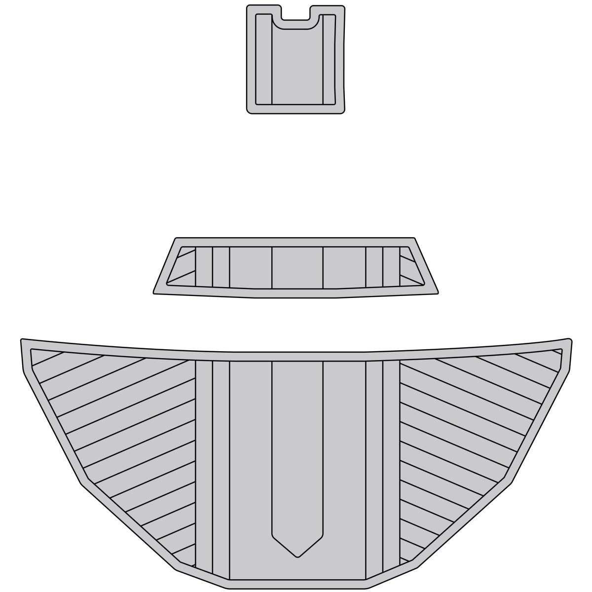 Moomba LSV 2014 EVA Foam Boat Deck Flooring Kits - HJDECK