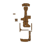 Nauticstar 230 Sportdeck 2007 EVA Foam Boat Decking Mats Faux Teak Marine Flooring - HJDECK