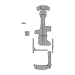 Nauticstar 230 Sportdeck 2007 EVA Foam Boat Decking Mats Faux Teak Marine Flooring - HJDECK