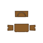 Orca 140 Quart Cooler Pad (Version 1) - HJDECK