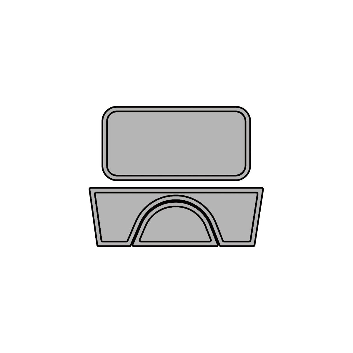 Orca 75 Quart Cooler Pad - HJDECK