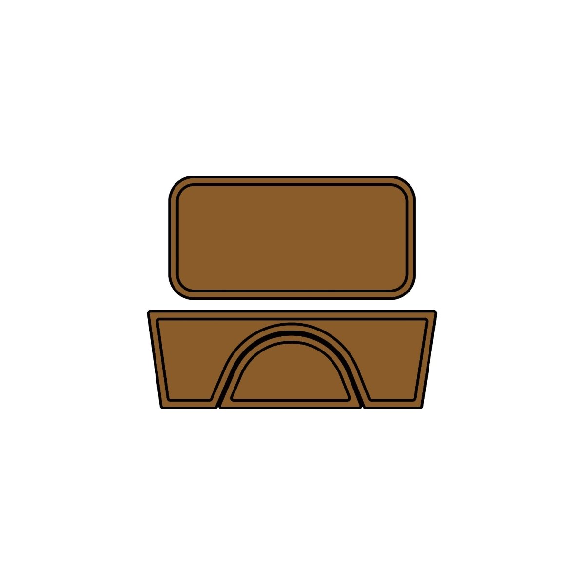 Orca 75 Quart Cooler Pad - HJDECK