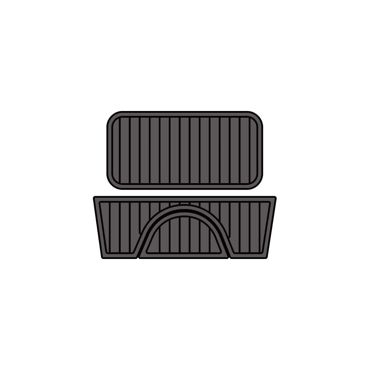 Orca 75 Quart Cooler Pad - HJDECK