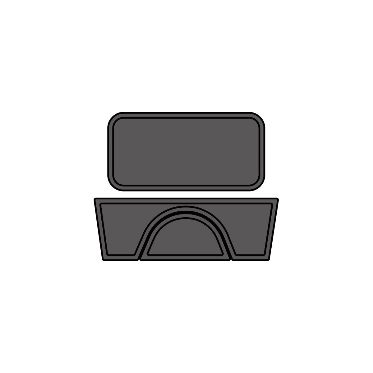 Orca 75 Quart Cooler Pad - HJDECK