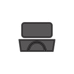 Orca 75 Quart Cooler Pad - HJDECK