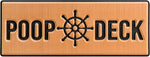 POOP DECK Boat Sign - HJDECK