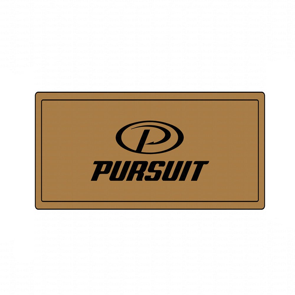 Pursuit Boat Foam Helm Station Pads - HJDECK