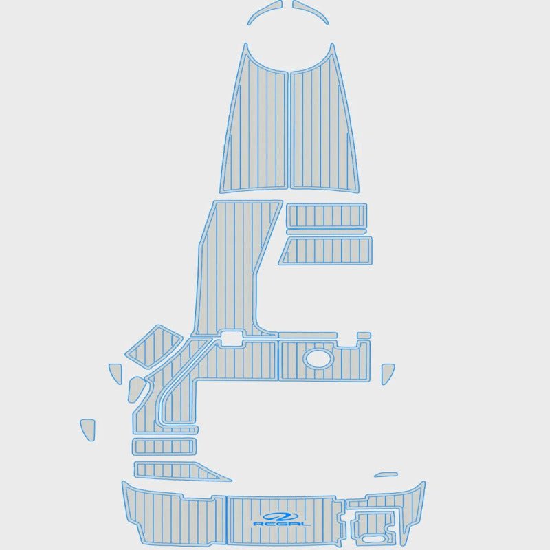 Regal Express 28 2010 - 2025 EVA Foam Boat Deck Mat Flooring - HJDECK