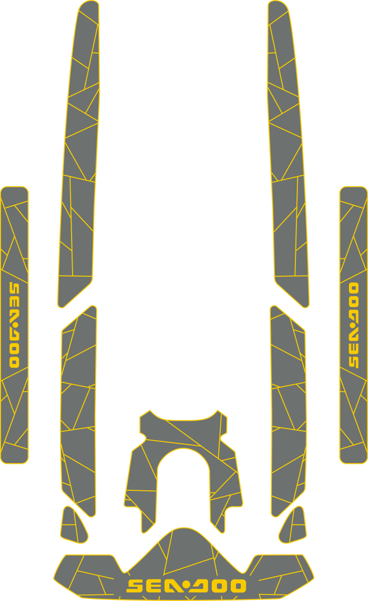 SEA - DOO 2020 - 2023 GTI SE 300 /GTR 230 /GTI 130 170 Traction Mats - HJDECK