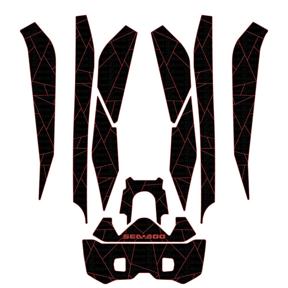 Sea-Doo Fishpro Traction Mats - HJDECK