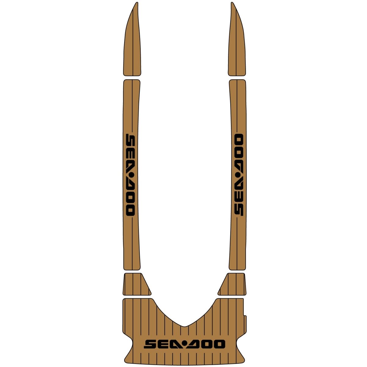 Sea Doo GTS / GTI Jet Ski Traction Mats EVA Foam Flooring Kits - HJDECK