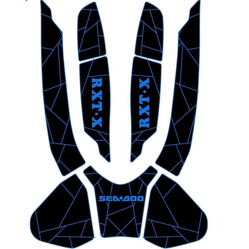 Sea Doo GTX 155, Ltd 215 230 + 300, RXT 260, Wake Pro 2016 - 2017 Jet Ski Traction Mats - HJDECK