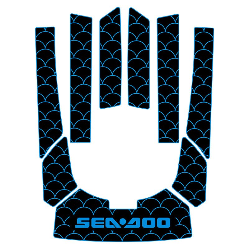 Sea Doo GTX 1996 - 2002 / GTI 1997 - 2000 Jet Ski Traction Mats EVA Foam Boat Flooring Kits - HJDECK