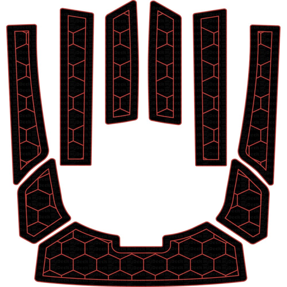 Sea Doo GTX 1996 - 2002 / GTI 1997 - 2000 Jet Ski Traction Mats EVA Foam Boat Flooring Kits - HJDECK