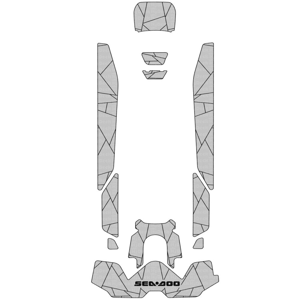 Sea Doo GTX 2019 - 2025 Jet Ski Traction Mats EVA Foam - HJDECK